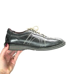Allen Edmonds Gray Leather Oxfords 10D | Comfort Sole Quiet Luxury Workwear
